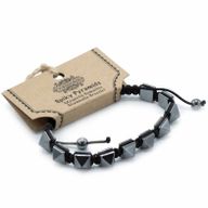Magnetna Shamballa Narukvica od Hematita - Piramide