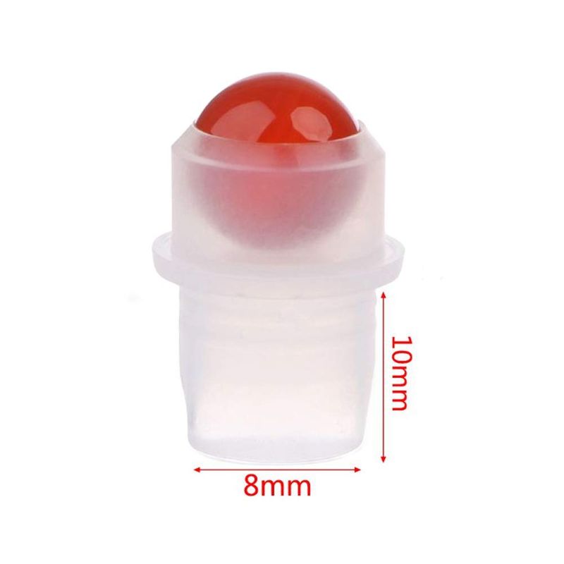 Zamjenska Roll-On Kuglica za Bočicu od 5ml od Dragog Kamena - Crveni Jaspis