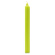 Jednobojne Stolne Svijeće - Rustikalno Zelena Limeta