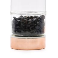 Staklena boca za čaj s infuzerom – Rose Gold – Oniks