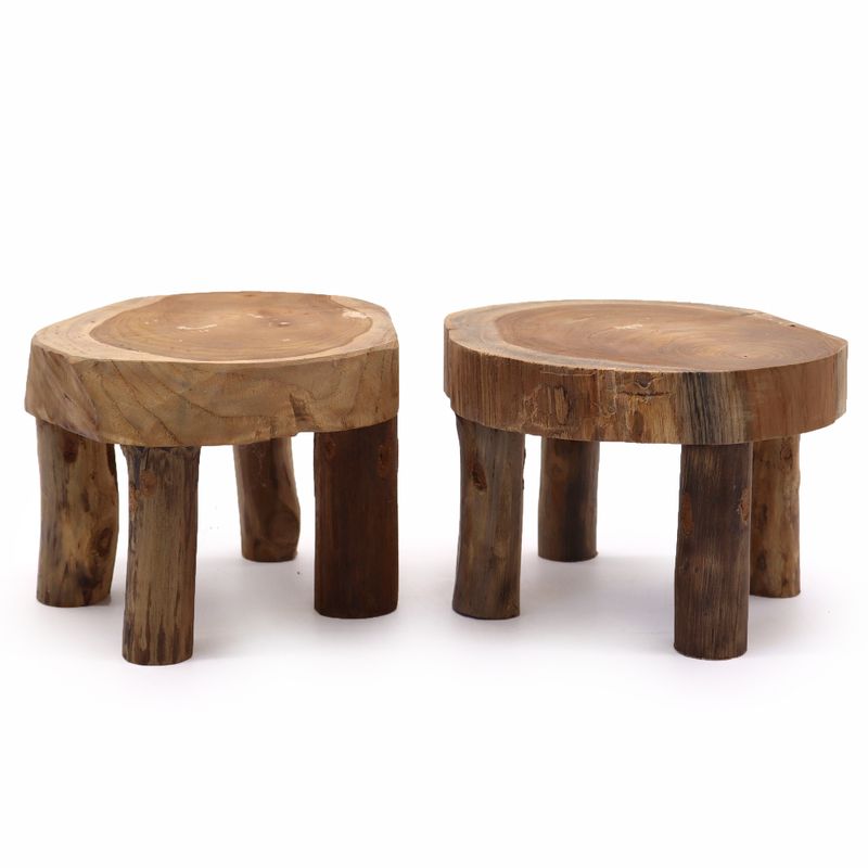 Srednji Stalak od Tikovine - 27x15cm