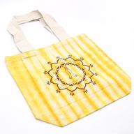 Torba - 38x42x12 cm - Namaste Ruke - Žuta - Prirodne Naramenice