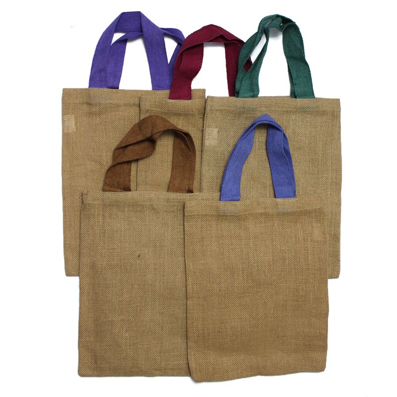Torba od Jute - 5 Različitih Boja Ručki