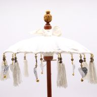Bali Suncobran - Dekoracija Doma - Platno - Prirodno - 40cm