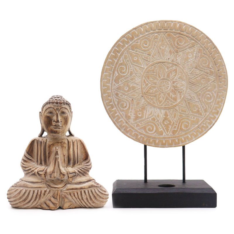 Buddha Feng Shui Set - Mandala - Prirodna