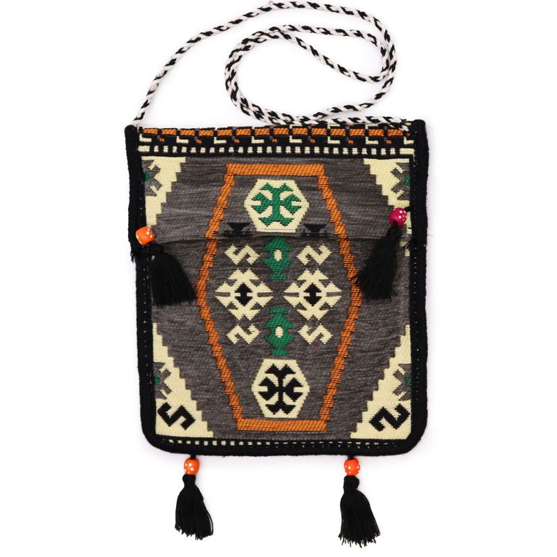 Kilim Festivalna Torba - Siva