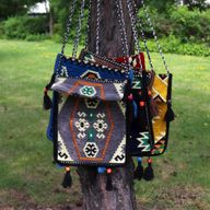 Kilim Festivalna Torba - Siva
