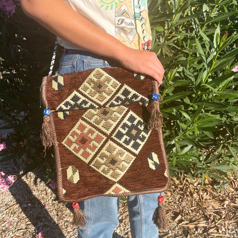 Kilim Festivalna Torba - Čokolada