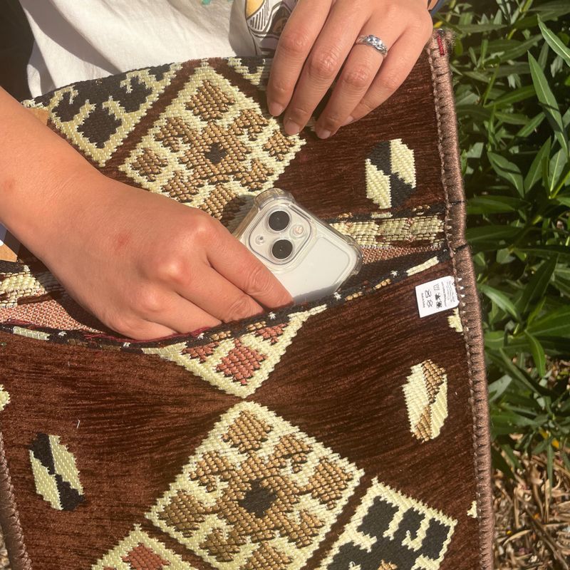 Kilim Festivalna Torba - Čokolada