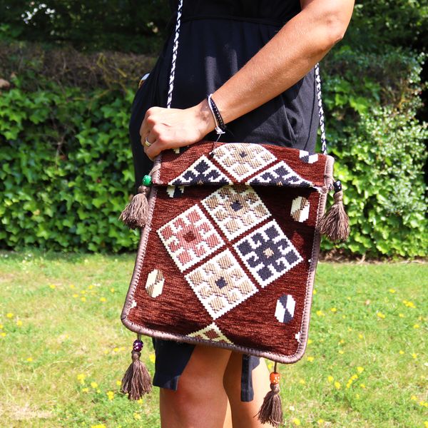 Kilim Festivalna Torba - Čokolada