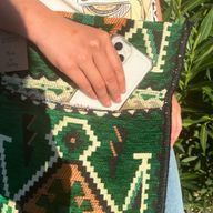 Kilim Festivalna Torba - Zelena