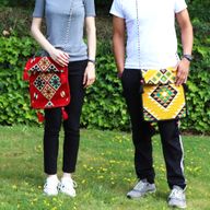 Kilim Festivalna Torba - Crvena