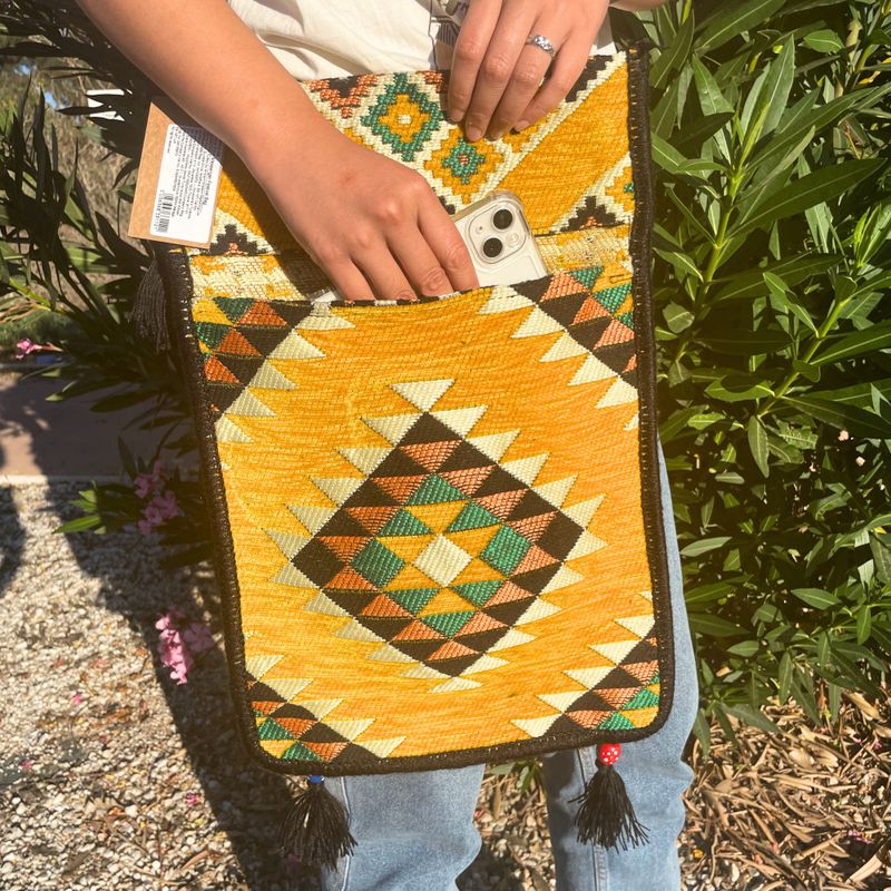 Kilim Festivalna Torba - Žuta