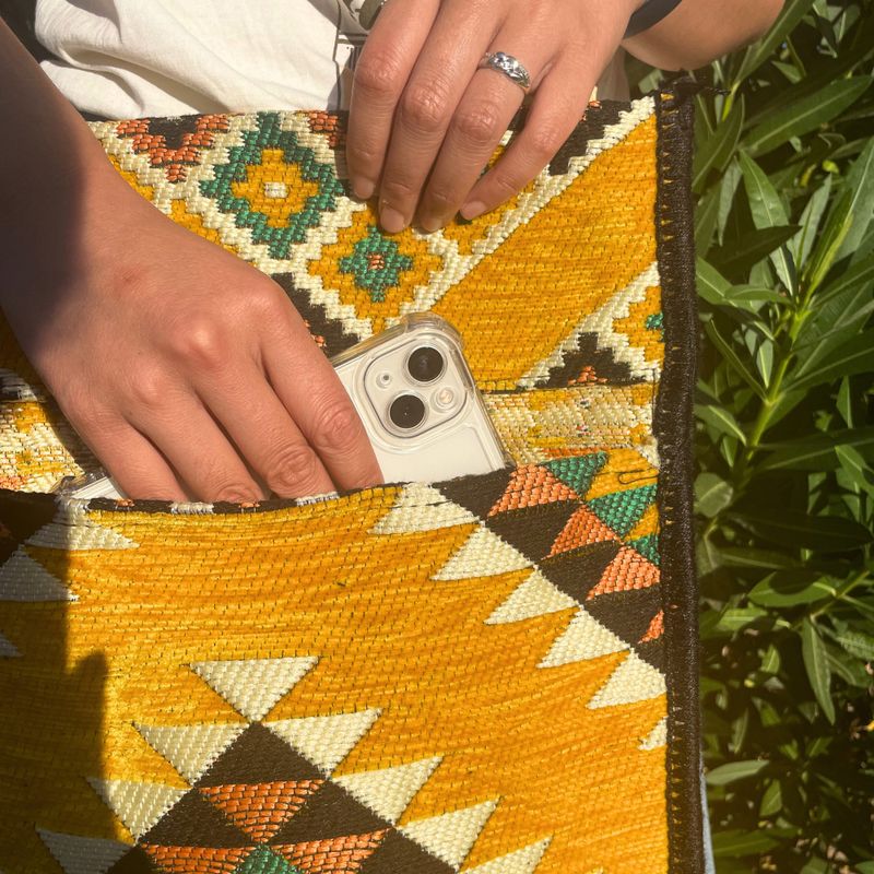 Kilim Festivalna Torba - Žuta