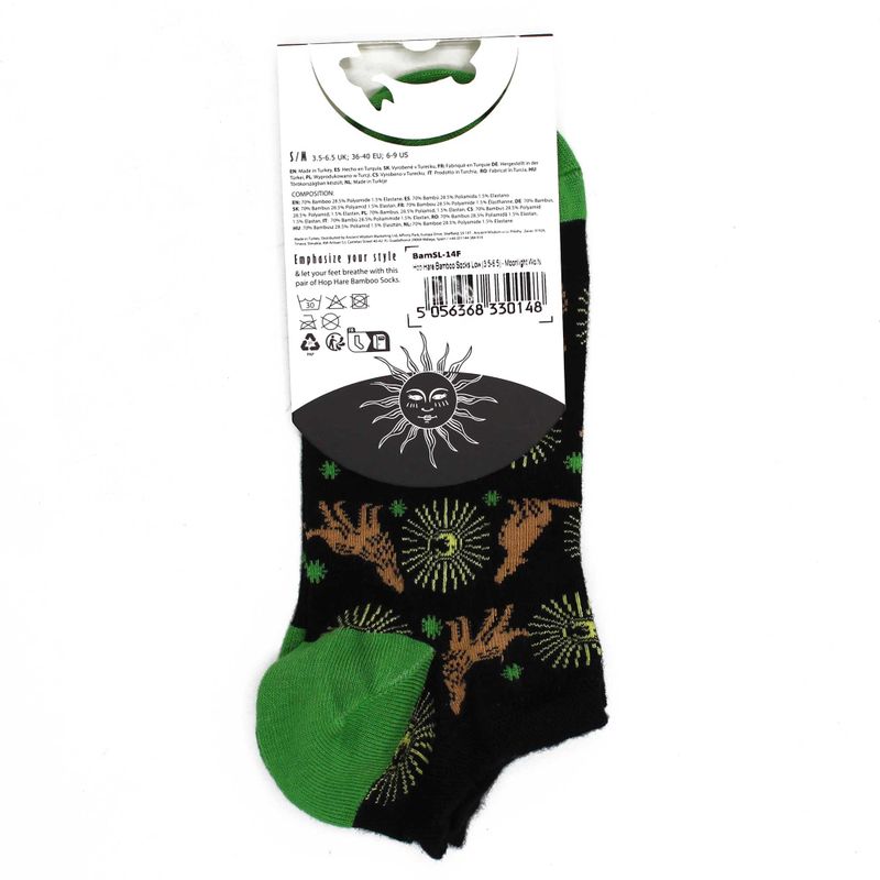 Hop Hare Čarape od Bambusa S/M (36-40) - Ponoćni Vukovi