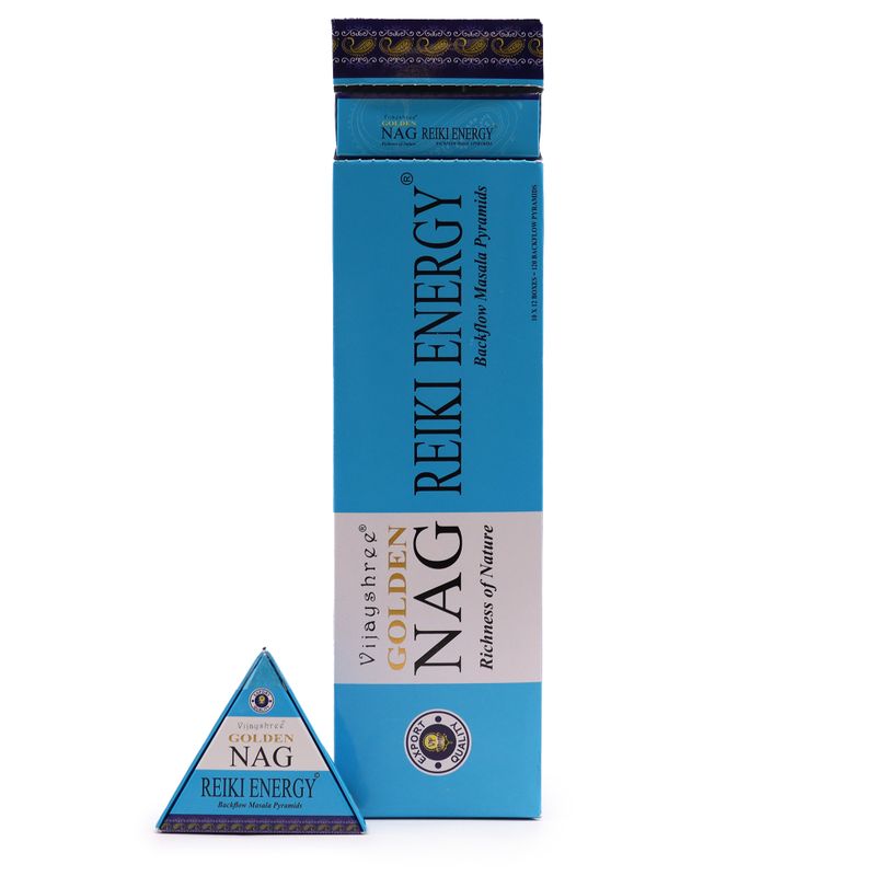 Jumbo Golden Nag 42g - Mirisni Čunjići Povratni Tok - Reiki Energija