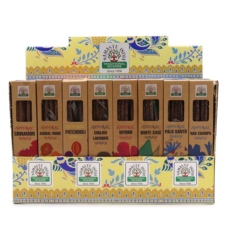 Početni Paket - Prirodni Botanički Štapići Tamjana (6x8 Mirisa)