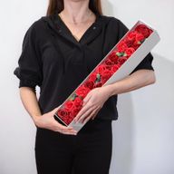 Extra Duga Kutija - Klasične Crvene Ruže