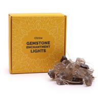 LED Svjetlo s Dragim Kamenjem - Citrin