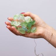 LED Svjetlo s Dragim Kamenjem - Kristalni Žad