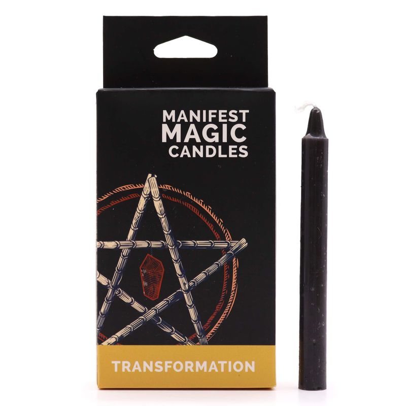 Manifest Magične Svijeće (Pakiranje od 12) - Crna