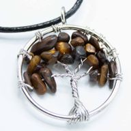 Privjesak Drvo Života - Tigrovo Oko