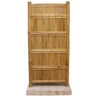 Bambusni izložbeni visoki stalak s 40 kukama - 140×71 cm