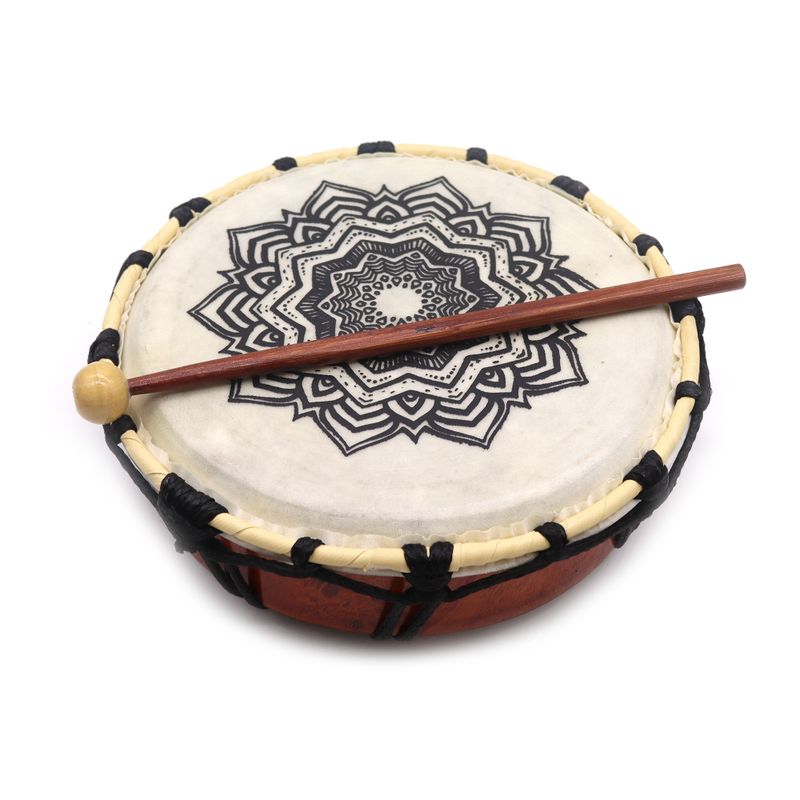 Mandala Šamanski Bubanj s 1x Palicom - 20cm