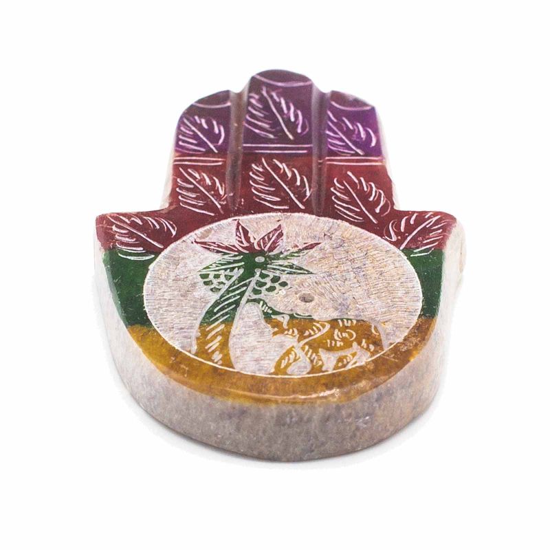Stalak za Mirisne Štapiće - Hamsa - Slon i Palma 9x6cm