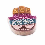 Stalak za Mirisne Štapiće od Steatita - Hamsa - Drvo Života 9x6cm