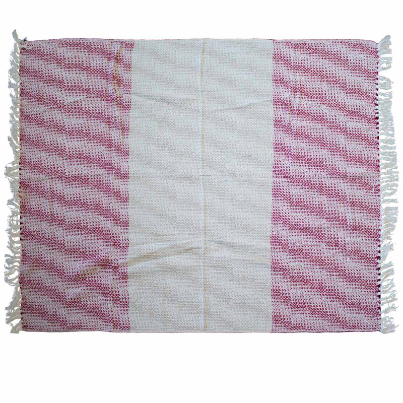 Boho Udobni Prekrivač - 125 x 150 cm - Ruby Dvobojni