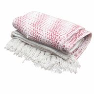 Boho Udobni Prekrivač - 125 x 150 cm - Ruby Dvobojni