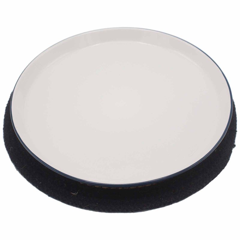 Prirodni Podmetač - Juta i Pamuk 30cm - Crni Rub