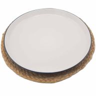 Prirodni Podmetač - Juta 30cm - Mandala Tisak
