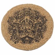 Prirodni Podmetač - Juta 30cm - Hamsa Tisak