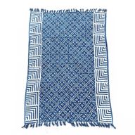 Ručno Rađeni Indigo Prekrivač - 170x120cm - Kasba Pločice