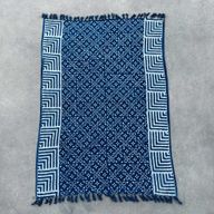 Ručno Rađeni Indigo Prekrivač - 170x120cm - Kasba Pločice