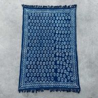 Ručno Rađeni Indigo Prekrivač - 170x120cm - Chhota Cvjetovi
