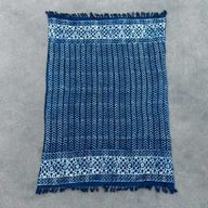 Ručno Rađeni Indigo Prekrivač - 170x120cm - Seedha Strijele