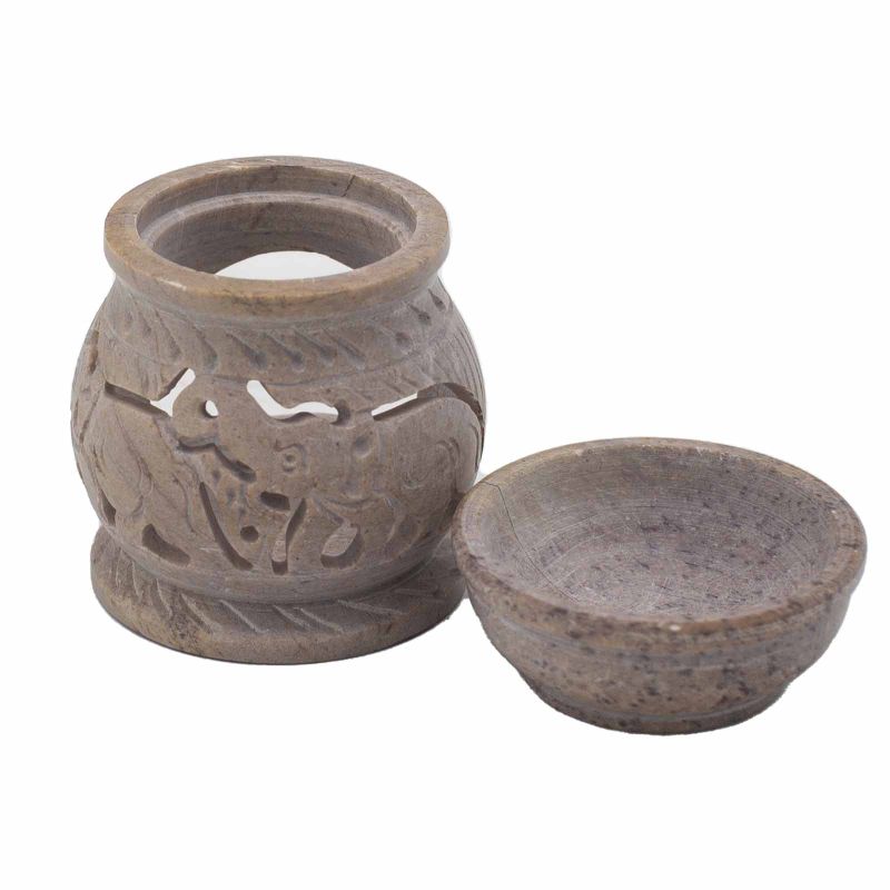 Mali Aroma Svijećnjak 8cm- Slon
