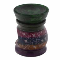 Aroma Svijećnjak 10cm- Cvijet Života - Pet Boja