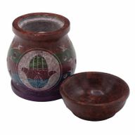 Aroma Svijećnjak 10cm- Hamsa - Pet Boja