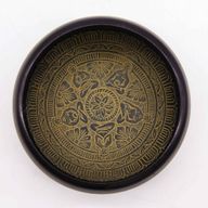 Zvučna Zdjela od Zemljanog Praha - Mantra 5 Buddha - 16cm