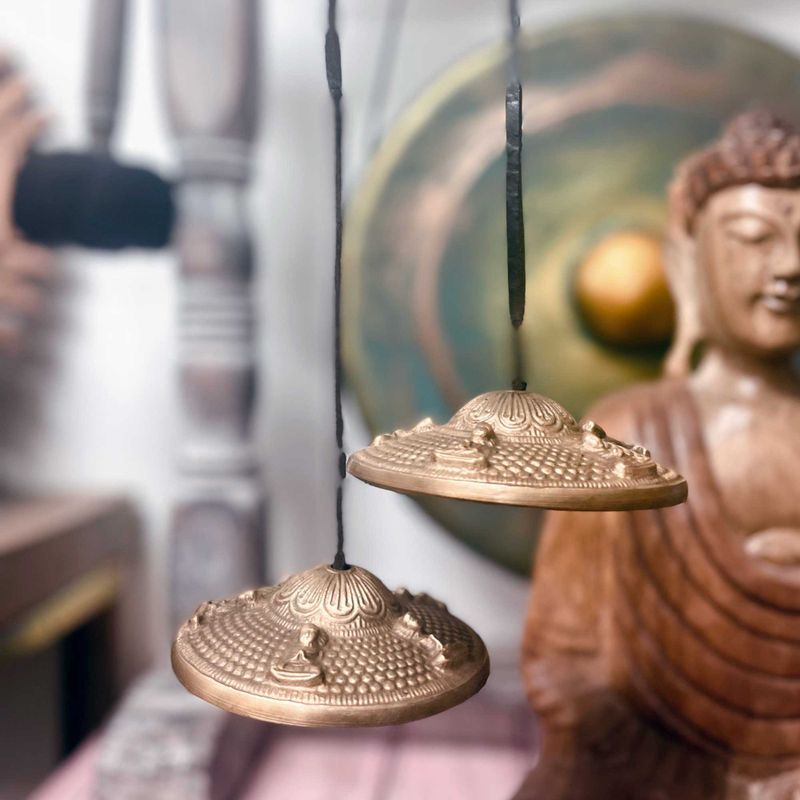 Tibetanska Tingsha - Sedam Čakri - cca 7cm