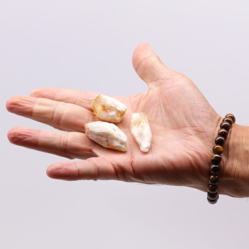 Sirovi Kristali (500g) - Citrin Topaz (Neobrađeni Bodovi)