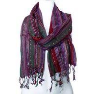 Indijski Boho Šalovi - Razne Nijanse - 50x180cm