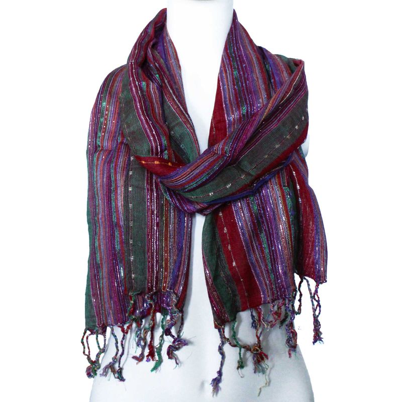 Indijski Boho Šalovi - Razne Nijanse - 50x180cm