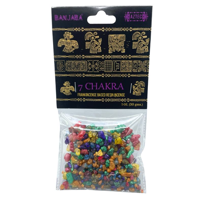 Banjara Tamjan od Smole Drveta - 7 Čakri