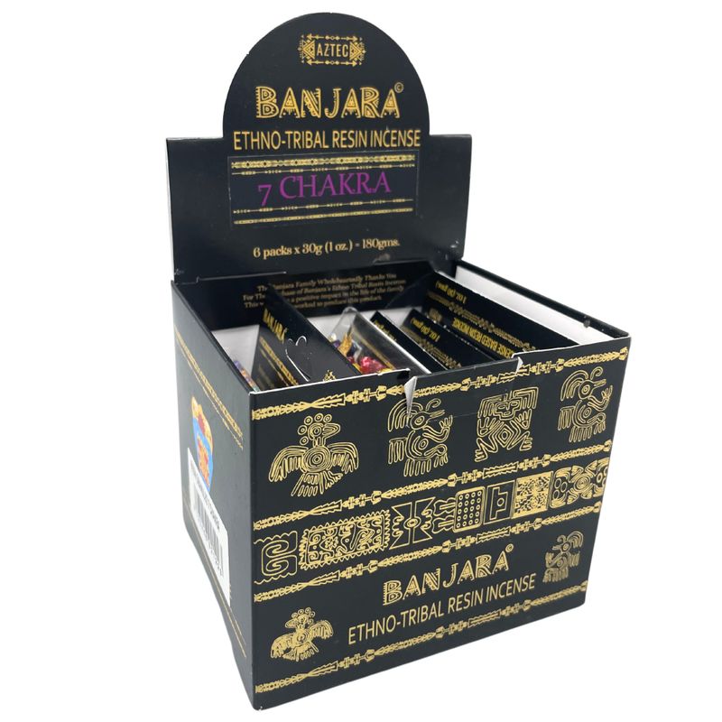 Banjara Tamjan od Smole Drveta - 7 Čakri