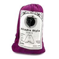 Hlače za Jogu i Festivale - Himalajski Print - Aladdin Stil - Ljubičasta